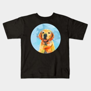 Man's Best Friend, Labrador Illustration Kids T-Shirt